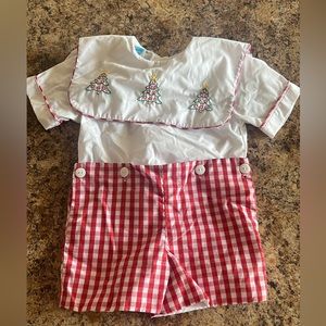 baby boy smock